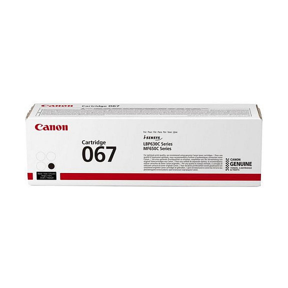 Canon Cartucho de Tóner 067 Negro Original
