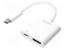 LOGILINK Adaptador USB 3.0 Blanco