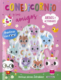 Conejicornio - Pegatinas con ojos, Ediciones, Susaeta - SUSAETA EDICIONES