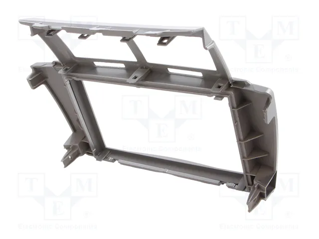 PER.PIC. Bastidor de montaje de radio 2 DIN para Toyota Yaris (2009+), Plata