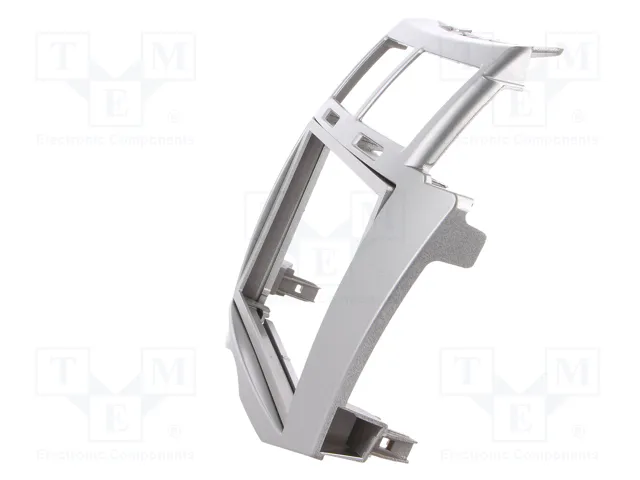 PER.PIC. Bastidor de montaje de radio 2 DIN para Toyota Yaris (2009+), Plata