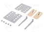 PER.PIC. Bastidor de montaje de radio 2 DIN para Toyota Yaris (2009+), Plata