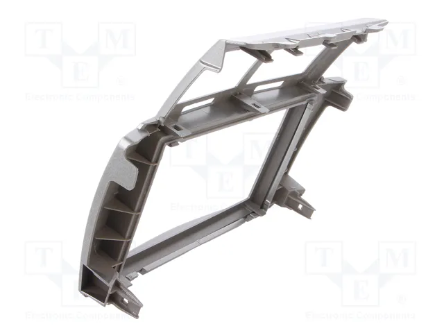 PER.PIC. Bastidor de montaje de radio 2 DIN para Toyota Yaris (2009+), Plata