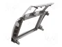 PER.PIC. Bastidor de montaje de radio 2 DIN para Toyota Yaris (2009+), Plata