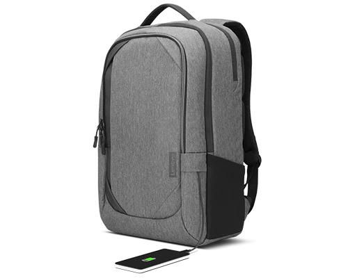 Lenovo Mochila Business Casual 17 Pulgadas, Gris Carbón, Poliéster, 840g