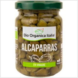 BIO ORGANICA ITALIA Alcaparras En Vinagre 140Gr. Bio