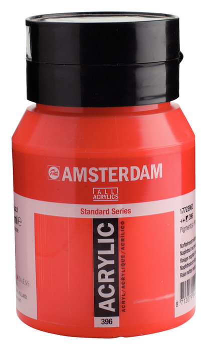 Amsterdam Standard Series Rojo Naftol Medio 396 500 ml Amsterdam Standard Series Rojo Naftol Medio 396 500 ml