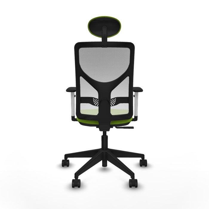 PIQUERAS Y CRESPO Silla de oficina Motilla Pistacho y Blanco PIQUERAS Y CRESPO Silla de oficina Motilla Pistacho y Blanco