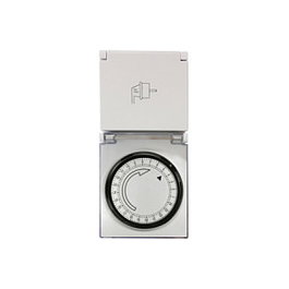 LogiLink Time Switch Temporizador Mecánico para Exteriores
