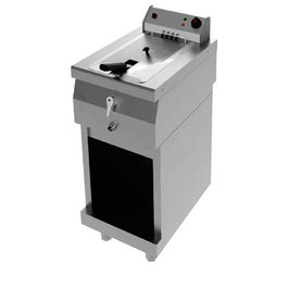 Jemi Freidora Eléctrica 8L, Acero Inoxidable, 3200W 380V, 40x60 cm