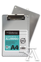 FRAGA IMPORT, S.L. Carpeta A4 con pinza superior de aluminio