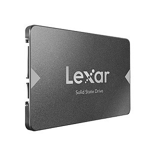 Lexar NS100 SSD Interno 512 GB 2.5" SATA III - 550 MB/s, Resistente a Golpes