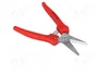 KNIPEX Tijeras de 140 mm para aluminio, cuero y plástico