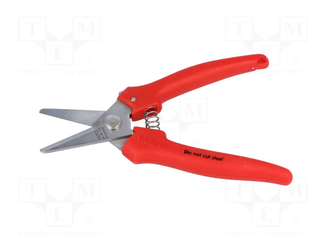 KNIPEX Tijeras de 140 mm para aluminio, cuero y plástico