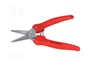 KNIPEX Tijeras de 140 mm para aluminio, cuero y plástico
