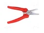 KNIPEX Tijeras de 140 mm para aluminio, cuero y plástico