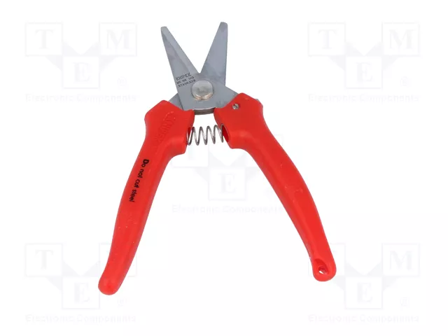 KNIPEX Tijeras de 140 mm para aluminio, cuero y plástico
