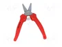 KNIPEX Tijeras de 140 mm para aluminio, cuero y plástico