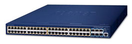 Planet SGS-6310-48P6XR Switch PoE Gigabit Gestionable L3 48 Puertos 10/100/1000T 802.3at + 6 SFP+ 10G Apilable