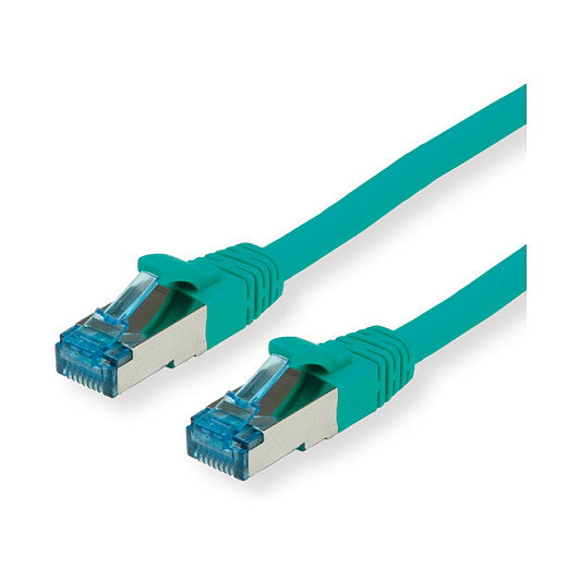 Patchkabel Cat.6a S/FTP PiMF LSOH Verde 2m Patchkabel Cat.6a S/FTP PiMF LSOH Verde 2m