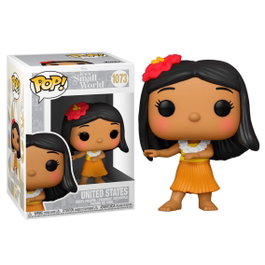 Funko Pop Disney Small World Estados Unidos Figura Vinilo 9 cm