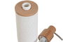DKD Home Decor Dosificador Blanco Natural 7 x 21 x 8 cm (4 Unidades)