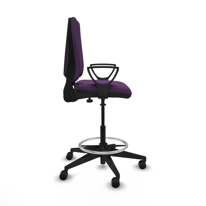 PIQUERAS Y CRESPO Taburete Elche CP Bali morado