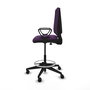 PIQUERAS Y CRESPO Taburete Elche CP Bali morado
