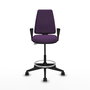 PIQUERAS Y CRESPO Taburete Elche CP Bali morado