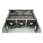 Inter-Tech 4F28 MINING-RACK 4U Negro y Plata