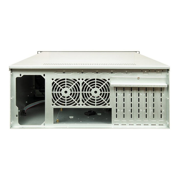 Inter-Tech 4F28 MINING-RACK 4U Negro y Plata Inter-Tech 4F28 MINING-RACK 4U Negro y Plata