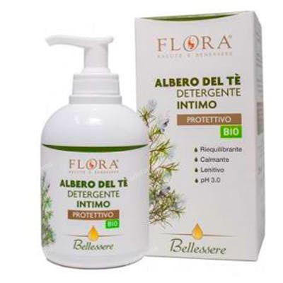 FLORA Gel Íntimo Árbol del Té Bio 250ml FLORA Gel Íntimo Árbol del Té Bio 250ml