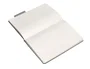 Antartik Cuaderno A5 Tapa Dura Hojas Lisas Gris y Turquesa 100 Hojas 80gr FSC Cierre Gomilla Bolsillo Sobre