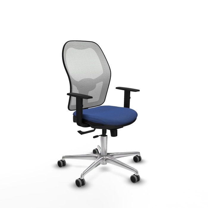 PIQUERAS Y CRESPO Silla de oficina Jorquera Azul Marino y Blanco PIQUERAS Y CRESPO Silla de oficina Jorquera Azul Marino y Blanco