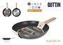 Inde Sartén Aluminio Forjado 30 cm Inducción Magnum Quttin (4 Unidades)