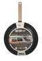 Inde Sartén Aluminio Forjado 30 cm Inducción Magnum Quttin (4 Unidades)