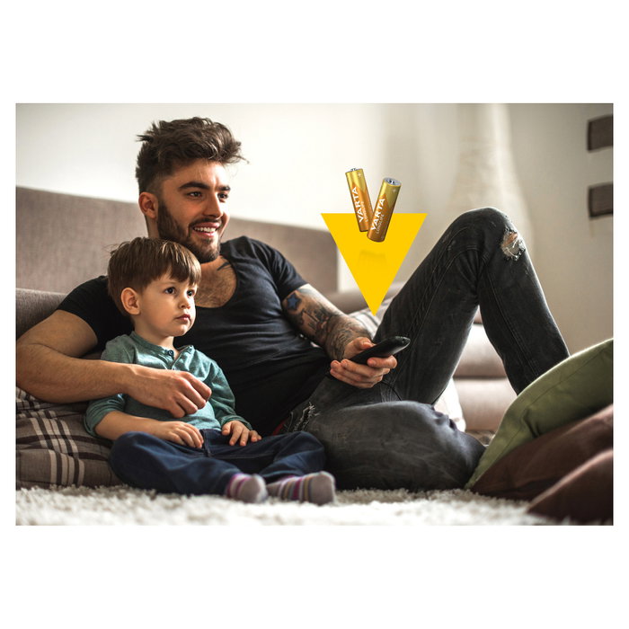 VARTA Batería AA Longlife 1.5V - Pack de 8