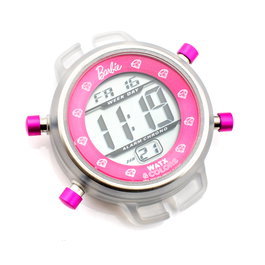 Watxandco RWA1157 Reloj Digital Barbie Rosa