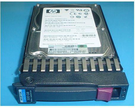 HP Disco Duro Interno SAS 500GB 7200RPM 2.5 pulgadas para Servidor