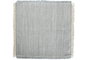 DKD Home Decor Funda Cojin Basicos Azul Blanco 45 x 45 cm Algodon y Poliester Reciclado (4 Unidades)