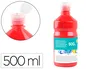 Liderpapel Tempera Liquida Escolar 500 ml Rojo Superlavable