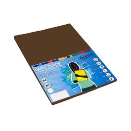 Fabrisa Papel Color Marrón A4 80g 100 Hojas