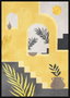 DKD Home Decor Cuadro en Lienzo Enmarcado 83x4,5x123 cm Surtido de 2 Unidades