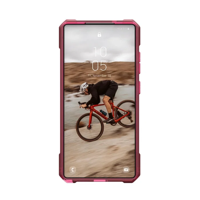 Urban Armor Gear Essential Armor Funda para Samsung Galaxy S25 Ultra, 17.3 cm (6.8"), Con Soporte MagSafe, Fruta del Bosque