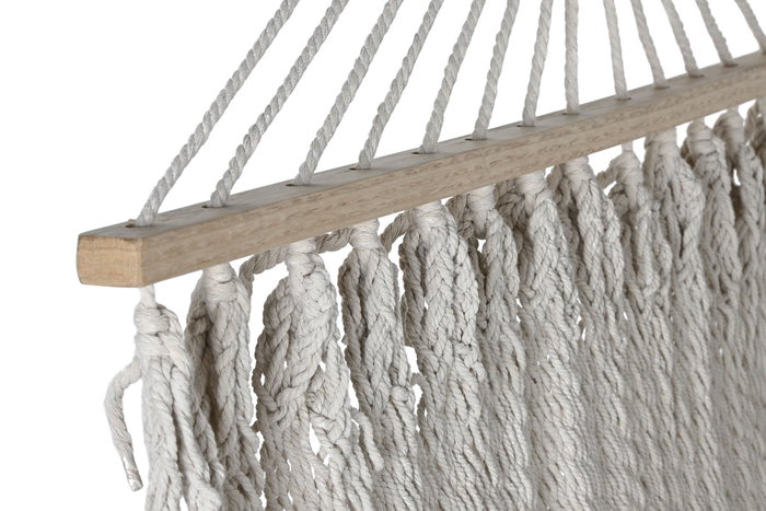 DKD Home Decor Hamaca Blanco 200 x 5 x 100 cm DKD Home Decor Hamaca Blanco 200 x 5 x 100 cm