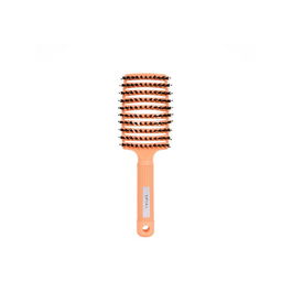 Bifull Cepillo Esqueleto Pelo Jabalí y Nylon Total Brush Naranja | Brillo, Volumen y Desenredado Perfecto