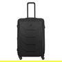 Wenger Prymo Prymo Large Maleta Negra de Policarbonato Rígida con 4 Ruedas 93L Expandible 107L