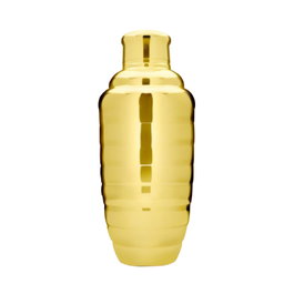 Lumian Coctelera Bomber Profesional de Acero Inoxidable, Color Oro, Capacidad 50 cl