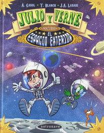 Astronave Julio y Verne descubren el espacio