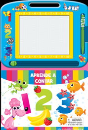 PHIDAL EDITIONS, Aprende a contar (Libro+Pizarra magnética)